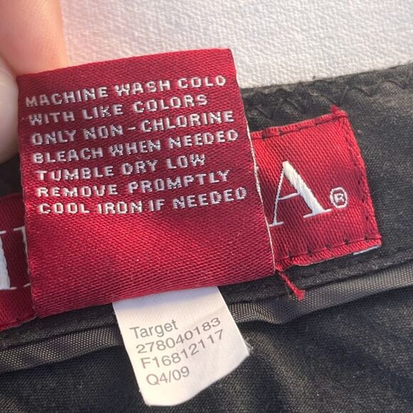 Merona Black Slacks Size 2 - Picture 4 of 8